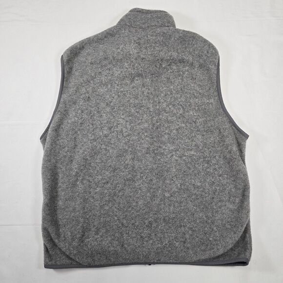 Patagonia Men’s Gray Fleece Synchilla Vest Size 2XL - Picture 2 of 12